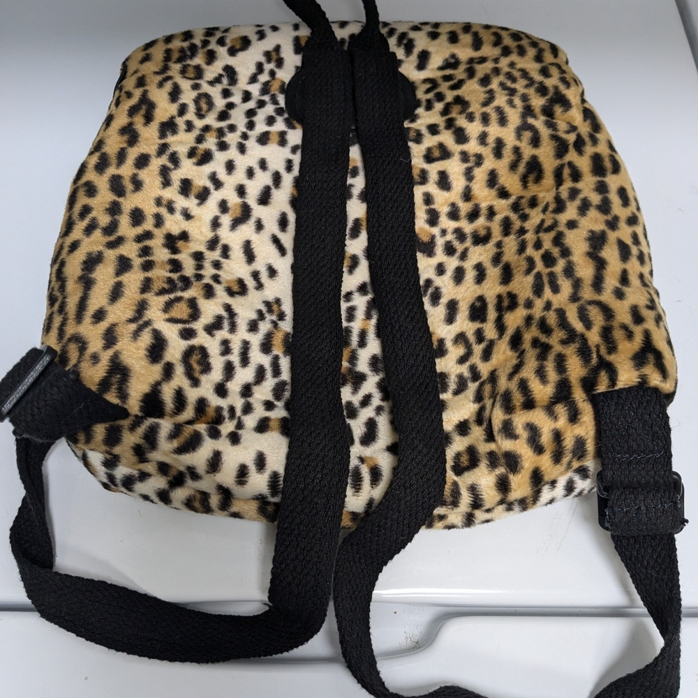 Fur-Totes Leopard Print Backpack - Picture 5 of 6